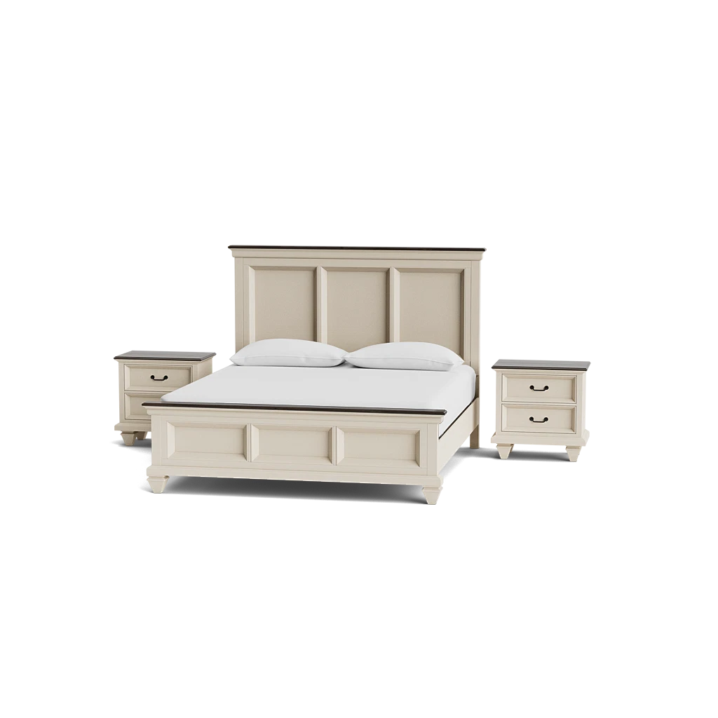 Furniture row king size bed deals